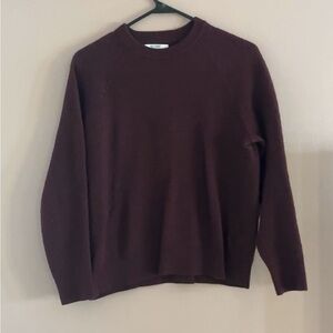 Men's Burgundy Sweater
